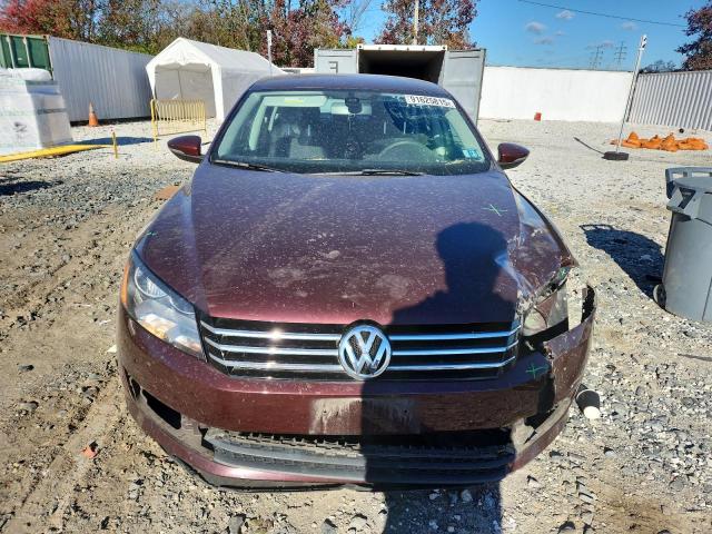 1VWAP7A30CC087691 - 2012 VOLKSWAGEN PASSAT S 勃艮第红 照片 5