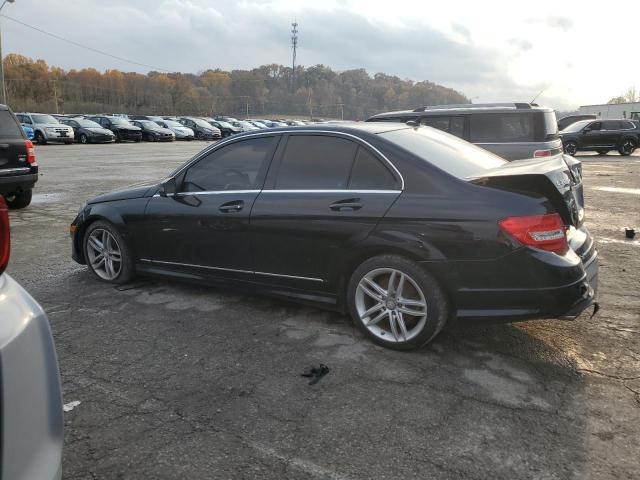 WDDGF8BB0CR235997 - 2012 MERCEDES-BENZ C 300 4MATIC BLACK photo 2