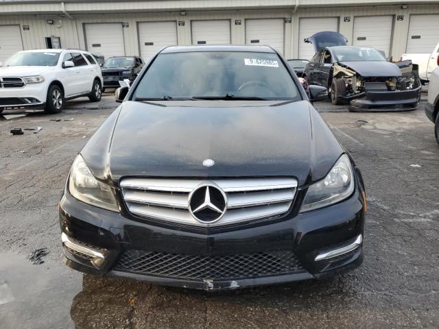WDDGF8BB0CR235997 - 2012 MERCEDES-BENZ C 300 4MATIC BLACK photo 5