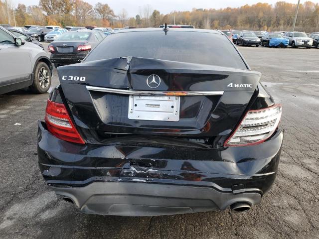 WDDGF8BB0CR235997 - 2012 MERCEDES-BENZ C 300 4MATIC BLACK photo 6