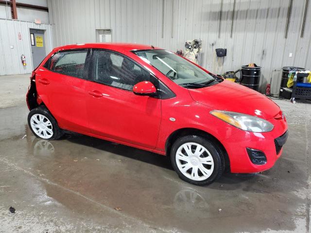 JM1DE1KZXD0153558 - 2013 MAZDA MAZDA2 红色 照片 4