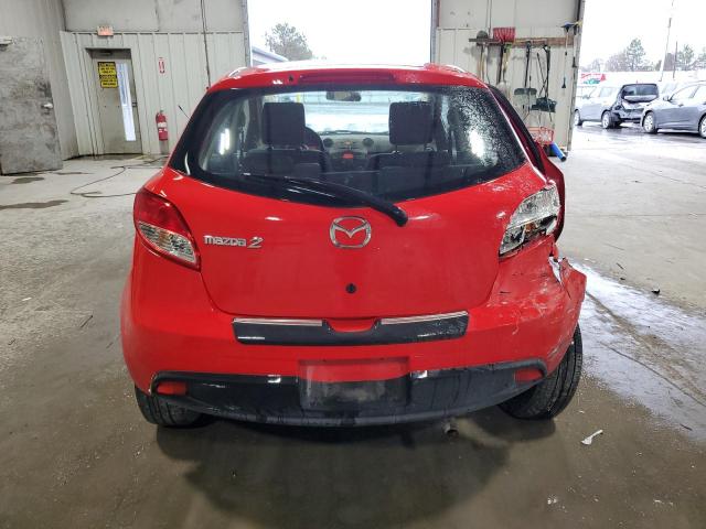 JM1DE1KZXD0153558 - 2013 MAZDA MAZDA2 红色 照片 6