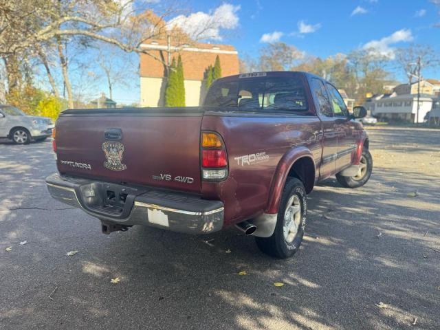 5TBBT44113S404011 - 2003 TOYOTA TUNDRA ACCESS CAB SR5 RED photo 4