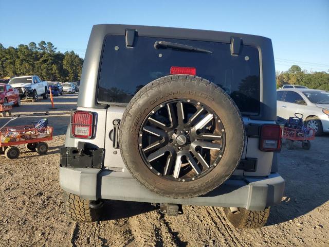 1C4BJWDG7EL105964 - 2014 JEEP WRANGLER U SPORT GRAY photo 6