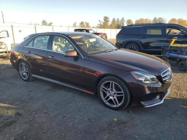 WDDHF8JB8FB125072 - 2015 MERCEDES-BENZ E 350 4MATIC BROWN photo 4