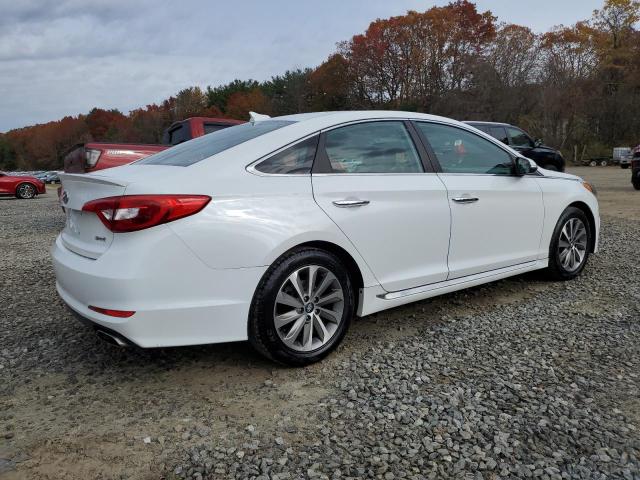5NPE34AF9FH058689 - 2015 HYUNDAI SONATA SPORT WHITE photo 3