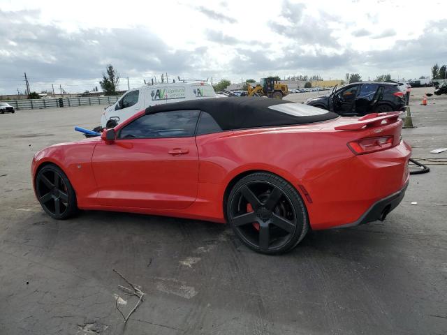 1G1FB3DX5J0146885 - 2018 CHEVROLET CAMARO LT Rot Foto 2