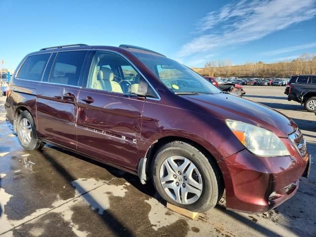 5FNRL38777B090650 - 2007 HONDA ODYSSEY EXL BURGUNDY photo 4