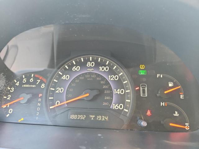 5FNRL38777B090650 - 2007 HONDA ODYSSEY EXL BURGUNDY photo 9