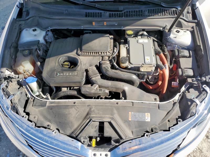 3LN6L2LU2ER806680 - 2014 LINCOLN MKZ HYBRID თეთრი ფოტო 11