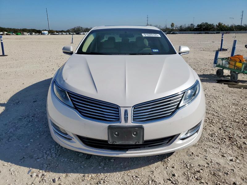 3LN6L2LU2ER806680 - 2014 LINCOLN MKZ HYBRID თეთრი ფოტო 5