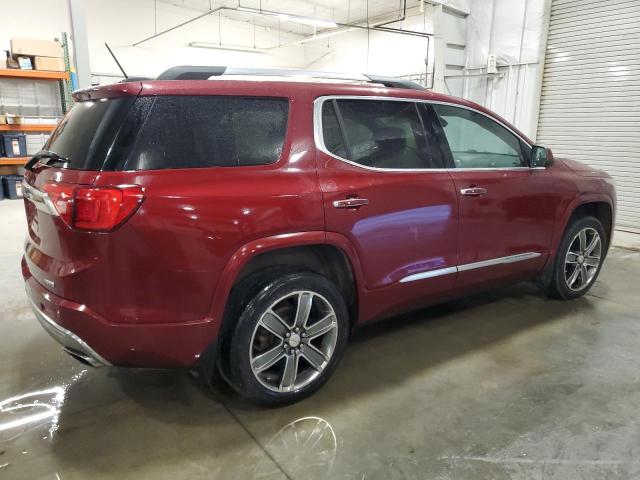 1GKKNXLS8HZ131639 - 2017 GMC ACADIA DENALI MAROON photo 3