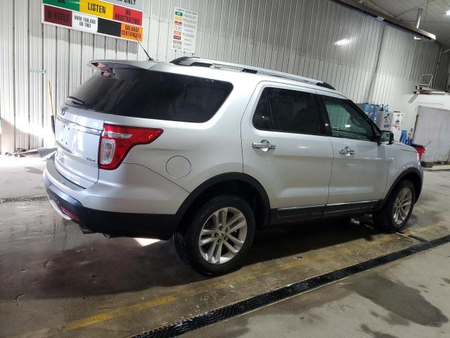 1FMHK8D8XCGA11168 - 2012 FORD EXPLORER XLT SILVER photo 3