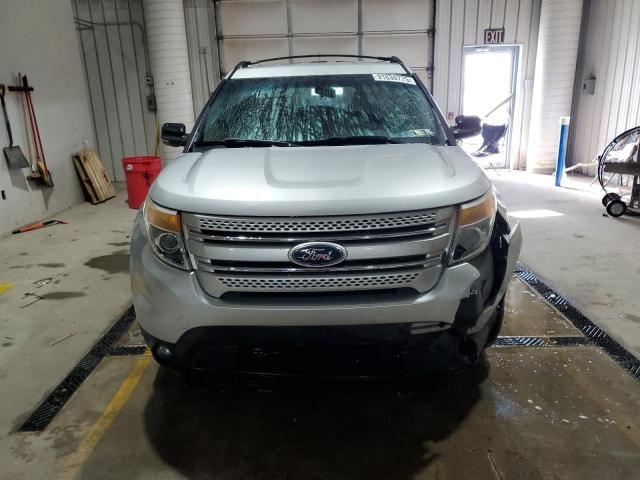 1FMHK8D8XCGA11168 - 2012 FORD EXPLORER XLT SILVER photo 5