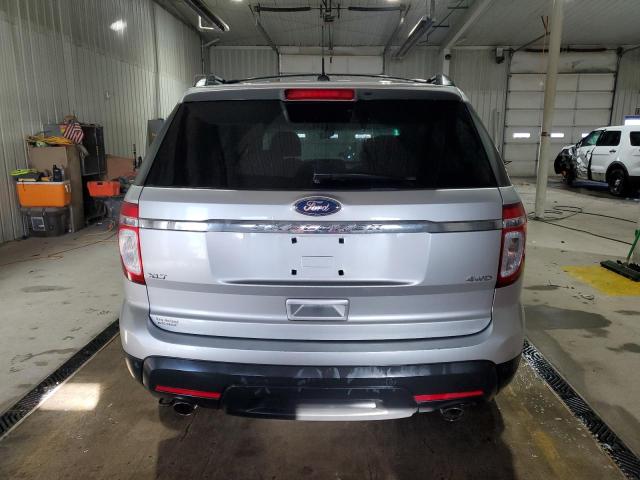 1FMHK8D8XCGA11168 - 2012 FORD EXPLORER XLT SILVER photo 6