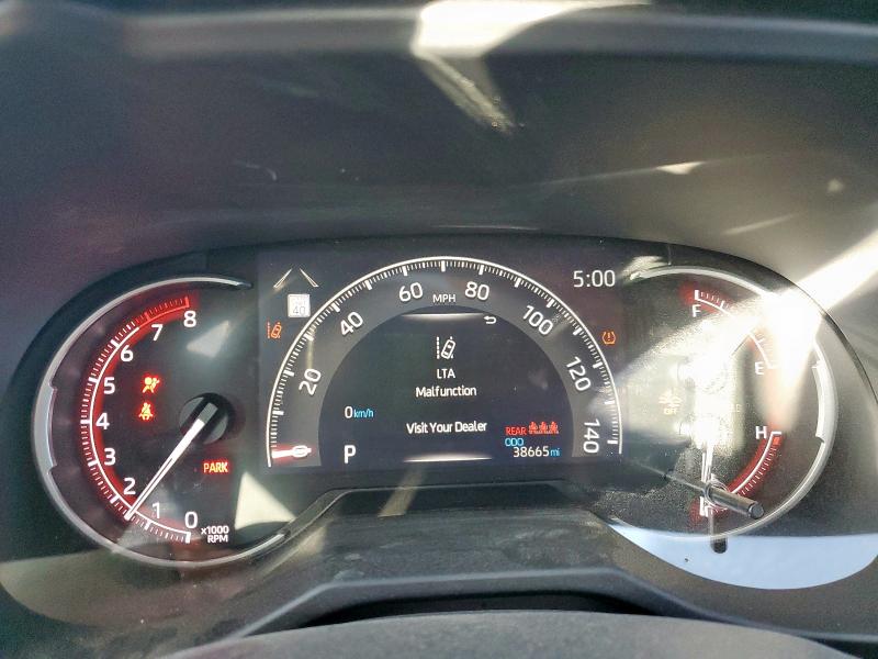 2T3F1RFV1RC480624 - 2024 TOYOTA RAV4 LE GRAY photo 9