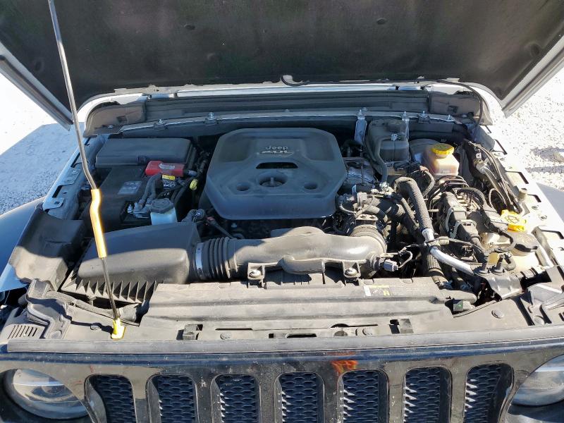 1C4HJXDN5LW170032 - 2020 JEEP WRANGLER U SPORT Սպիտակ լուսանկար 11