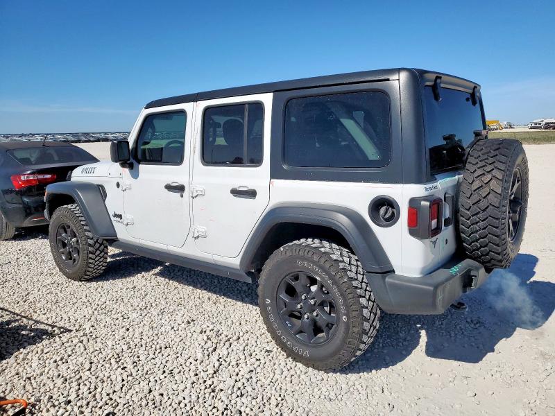 1C4HJXDN5LW170032 - 2020 JEEP WRANGLER U SPORT Սպիտակ լուսանկար 2