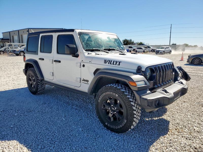 1C4HJXDN5LW170032 - 2020 JEEP WRANGLER U SPORT Սպիտակ լուսանկար 4