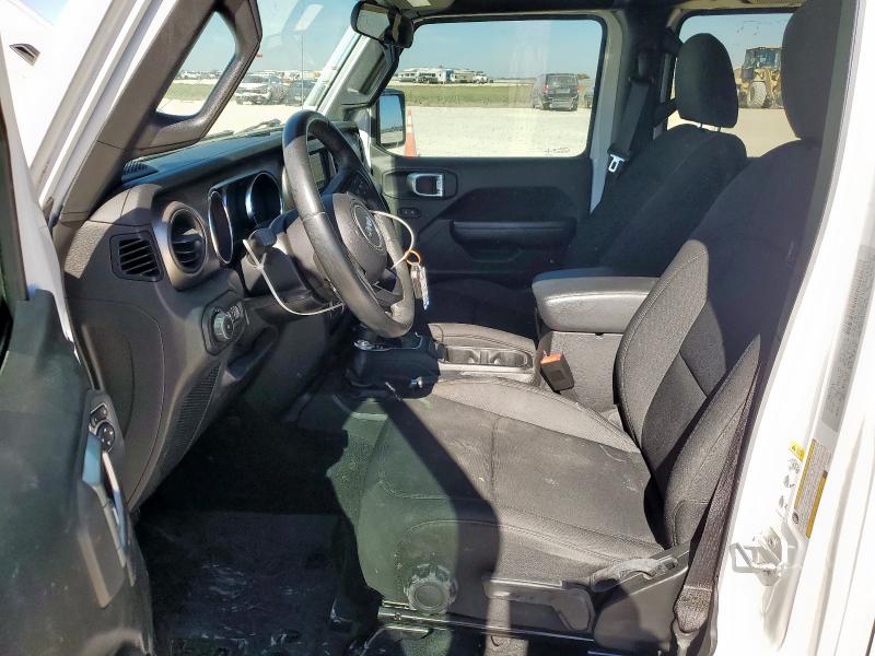 1C4HJXDN5LW170032 - 2020 JEEP WRANGLER U SPORT Սպիտակ լուսանկար 7