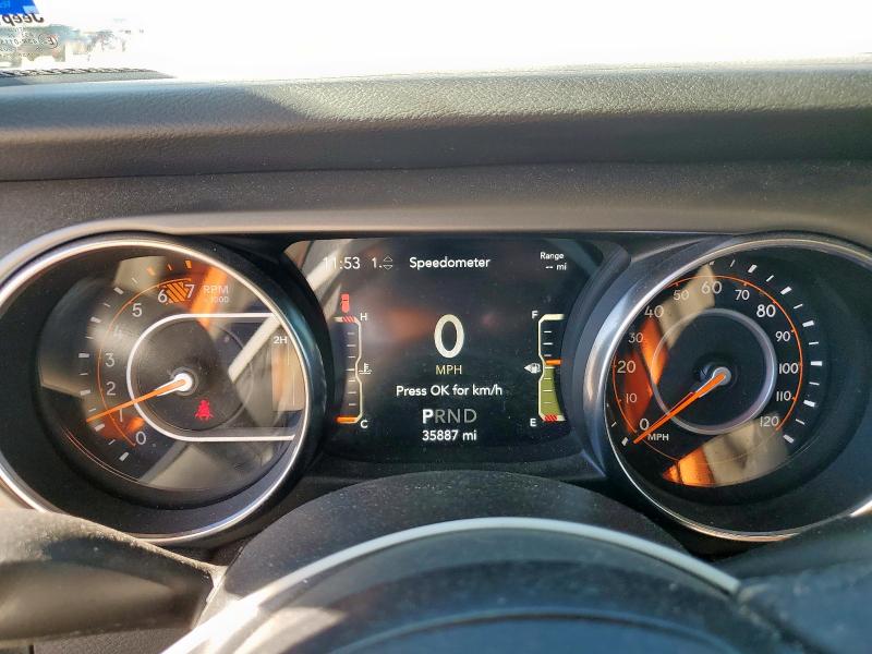 1C4HJXDN5LW170032 - 2020 JEEP WRANGLER U SPORT Սպիտակ լուսանկար 9