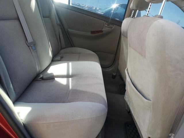 JTDBR32E470121326 - 2007 TOYOTA COROLLA CE Қызыл фото 10