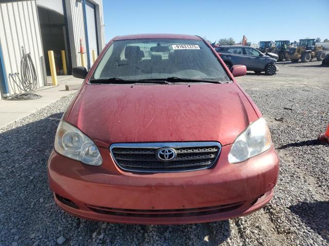 JTDBR32E470121326 - 2007 TOYOTA COROLLA CE Қызыл фото 5