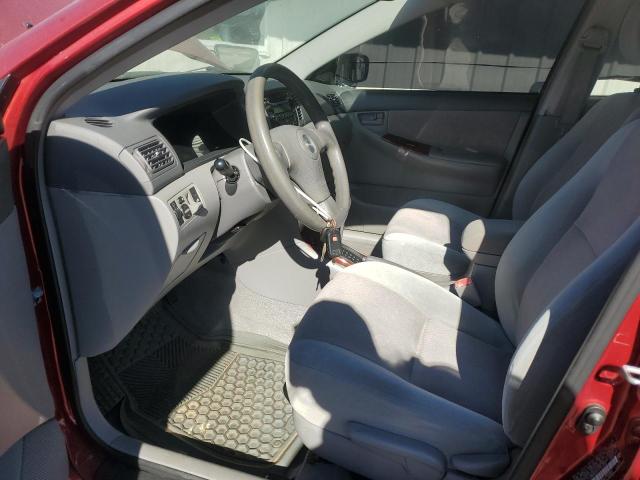 JTDBR32E470121326 - 2007 TOYOTA COROLLA CE Қызыл фото 7