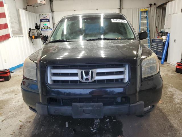 2HKYF18507H538797 - 2007 HONDA PILOT EXL BLACK photo 5