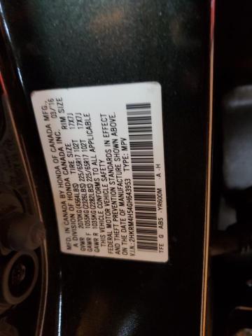 2HKRM4H54GH643953 - 2016 HONDA CR-V EX CHARCOAL photo 13