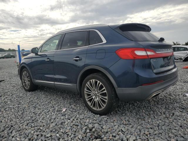 2LMPJ8LR2HBL48221 - 2017 LINCOLN MKX RESERVE Կապույտ լուսանկար 2