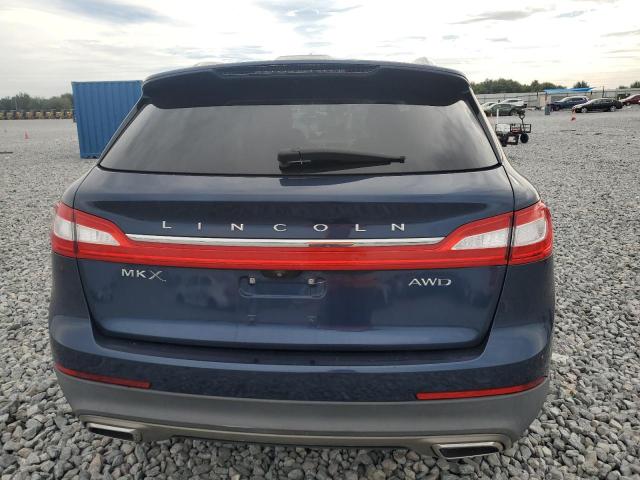 2LMPJ8LR2HBL48221 - 2017 LINCOLN MKX RESERVE Կապույտ լուսանկար 6