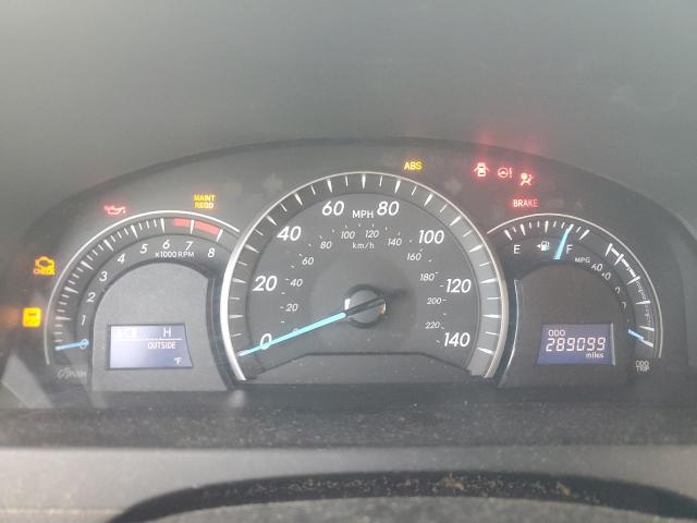 4T1BF1FK2CU524684 - 2012 TOYOTA CAMRY BASE WHITE photo 9