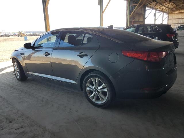 KNAGN4A69B5139489 - 2011 KIA OPTIMA EX BROWN photo 2