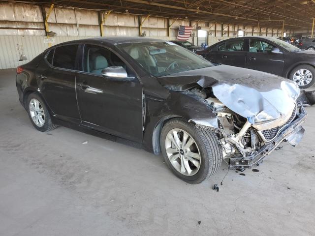 KNAGN4A69B5139489 - 2011 KIA OPTIMA EX BROWN photo 4