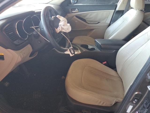 KNAGN4A69B5139489 - 2011 KIA OPTIMA EX BROWN photo 7