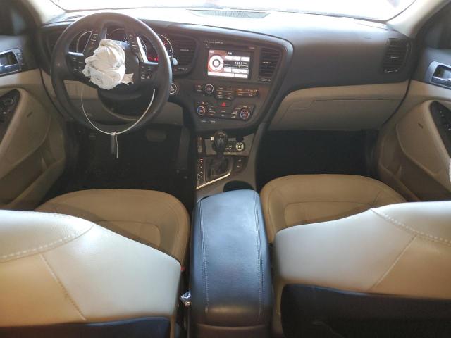 KNAGN4A69B5139489 - 2011 KIA OPTIMA EX BROWN photo 8