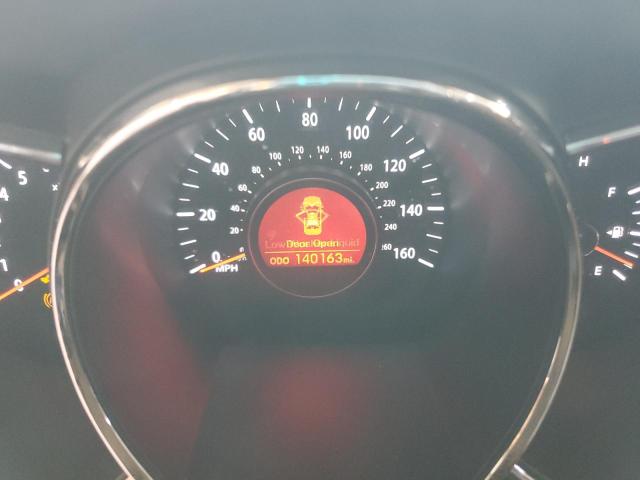 KNAGN4A69B5139489 - 2011 KIA OPTIMA EX BROWN photo 9