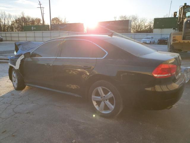 1VWAT7A38FC115401 - 2015 VOLKSWAGEN PASSAT S BLACK photo 2