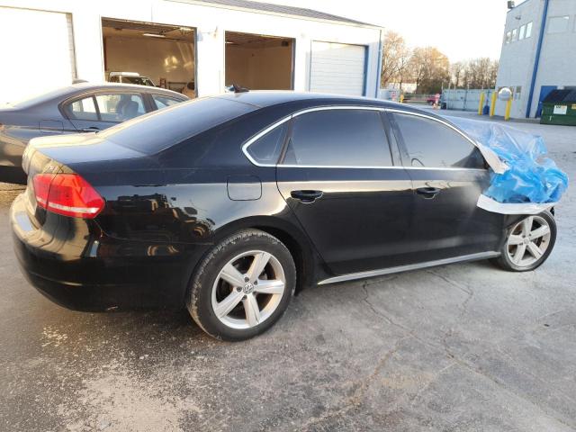 1VWAT7A38FC115401 - 2015 VOLKSWAGEN PASSAT S BLACK photo 3