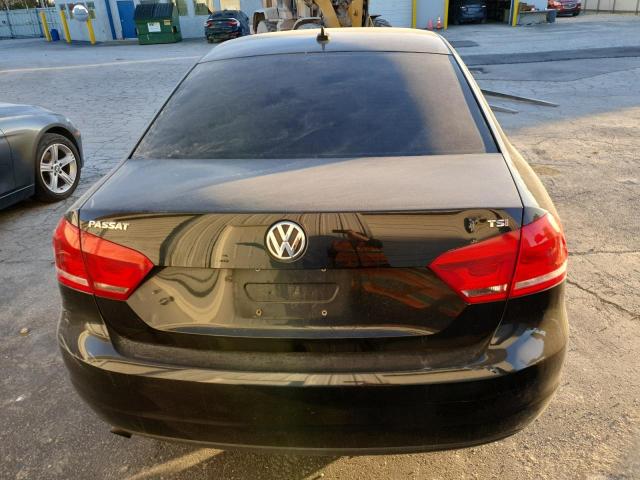 1VWAT7A38FC115401 - 2015 VOLKSWAGEN PASSAT S BLACK photo 6