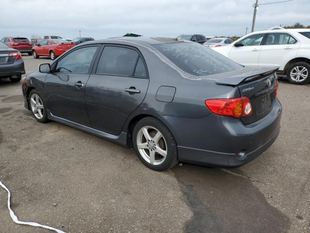1NXBU4EE9AZ172879 - 2010 TOYOTA COROLLA BASE Մոխրագույն լուսանկար 2