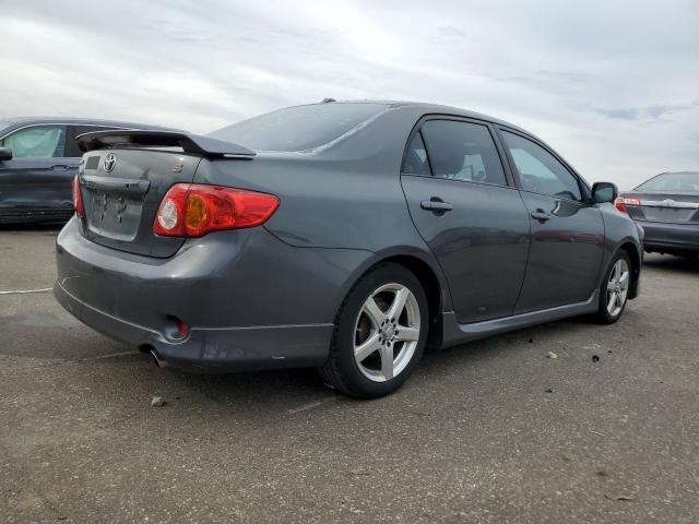 1NXBU4EE9AZ172879 - 2010 TOYOTA COROLLA BASE Մոխրագույն լուսանկար 3