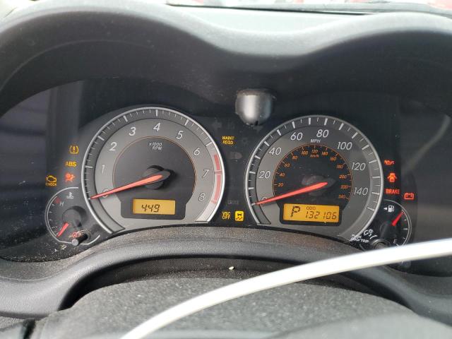 1NXBU4EE9AZ172879 - 2010 TOYOTA COROLLA BASE Մոխրագույն լուսանկար 9