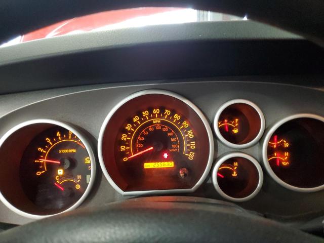 5TFUY5F13BX172217 - 2011 TOYOTA TUNDRA DOUBLE CAB SR5 RED photo 9