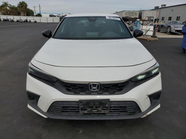 19XFL2H85PE000875 - 2023 HONDA CIVIC SPORT WHITE photo 5