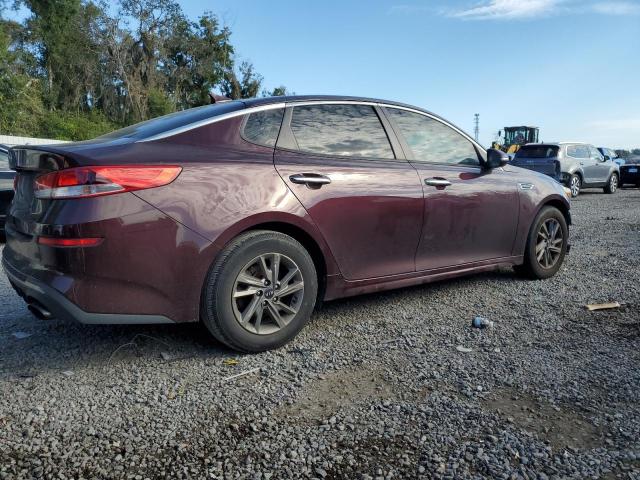 5XXGT4L32KG346412 - 2019 KIA OPTIMA LX Бордовий фото 3