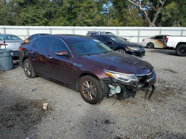 5XXGT4L32KG346412 - 2019 KIA OPTIMA LX Бордовий фото 4