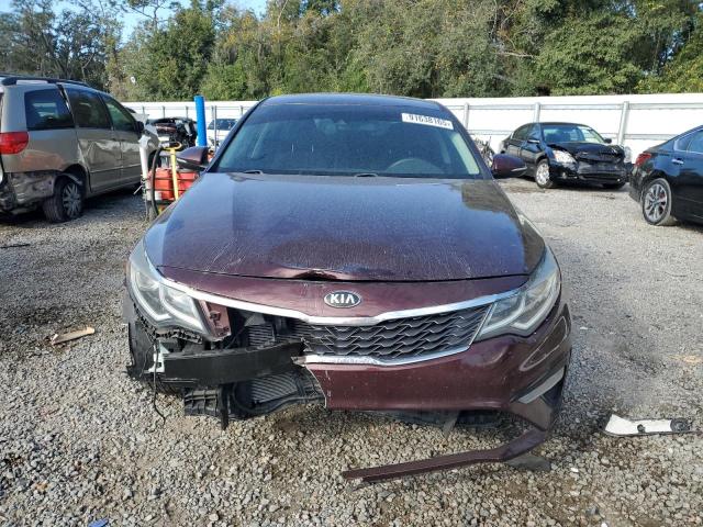 5XXGT4L32KG346412 - 2019 KIA OPTIMA LX Бордовий фото 5