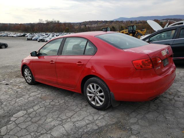 3VWDP7AJ6CM386788 - 2012 VOLKSWAGEN JETTA SE RED photo 2